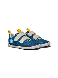 AFFENZAHN | Scarpe barefoot per bambini KNIT HAPPY Squalo | Blu