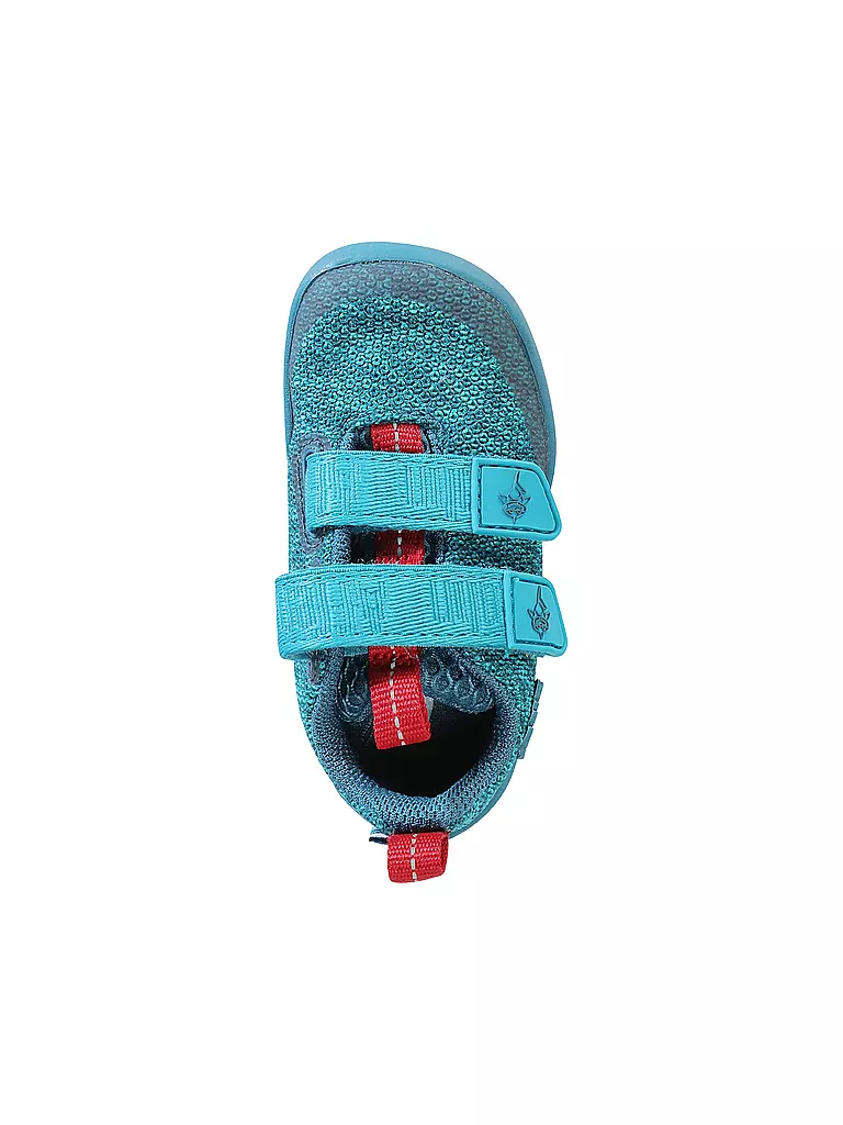AFFENZAHN | Scarpe barefoot per bambini KNIT HAPPY Squalo | Blu