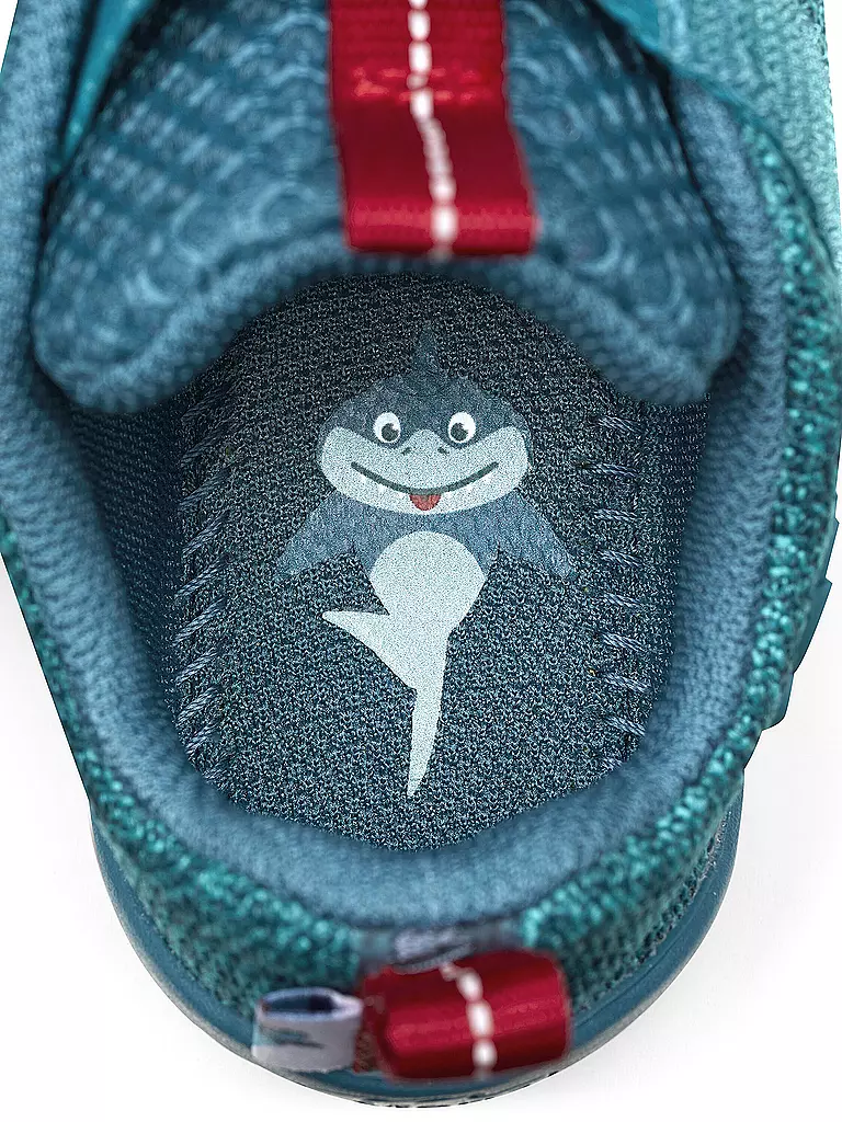 AFFENZAHN | Scarpe barefoot per bambini KNIT HAPPY Squalo | 