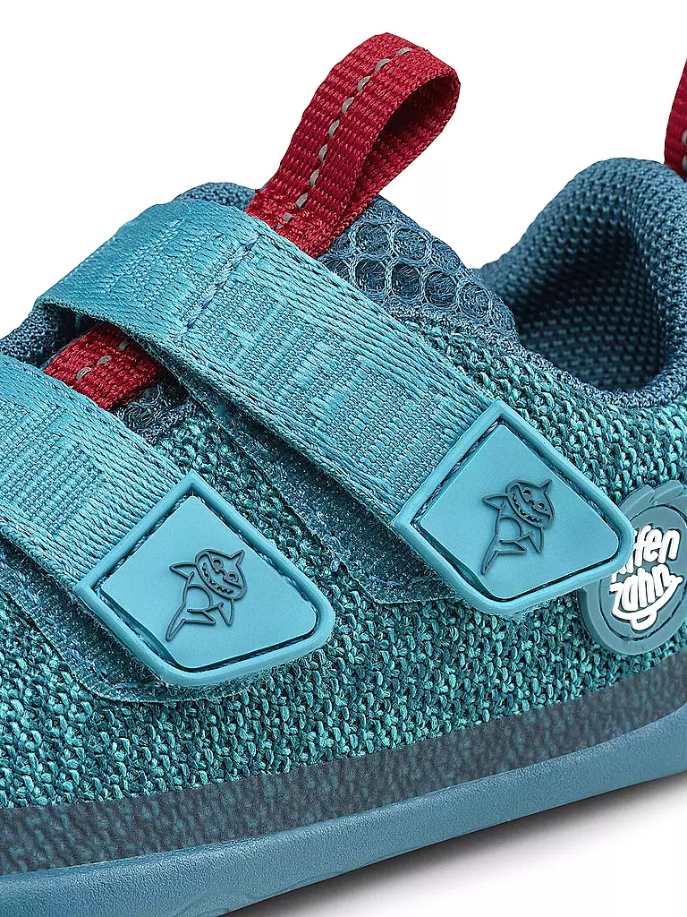 AFFENZAHN | Scarpe barefoot per bambini KNIT HAPPY Squalo | 