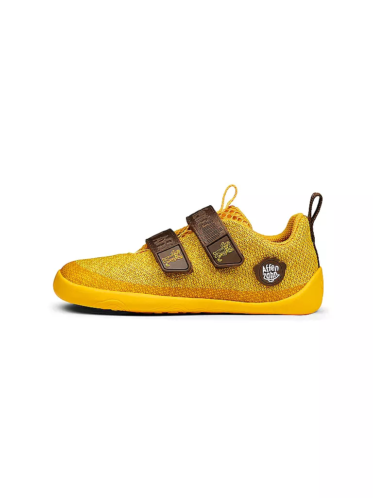 AFFENZAHN | Scarpe barefoot per bambini KNIT HAPPY Tiger | Giallo