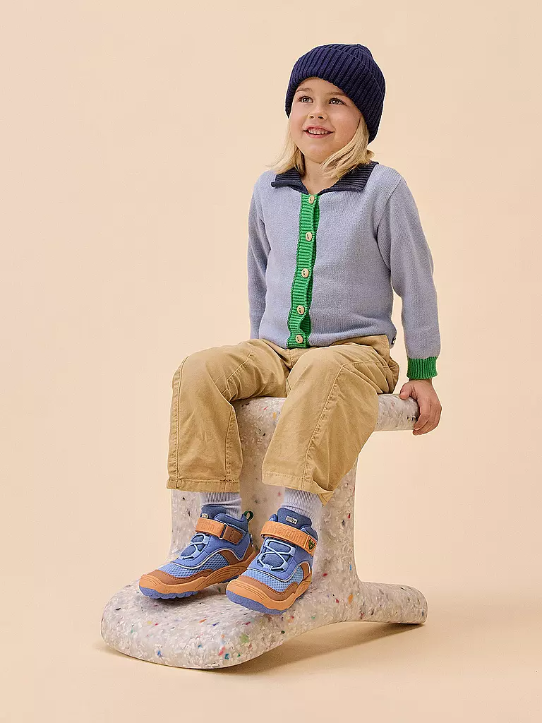 AFFENZAHN | Scarpe per bambini VEGAN EXPLORY UCCELLO DEL PARADISO | Marrone