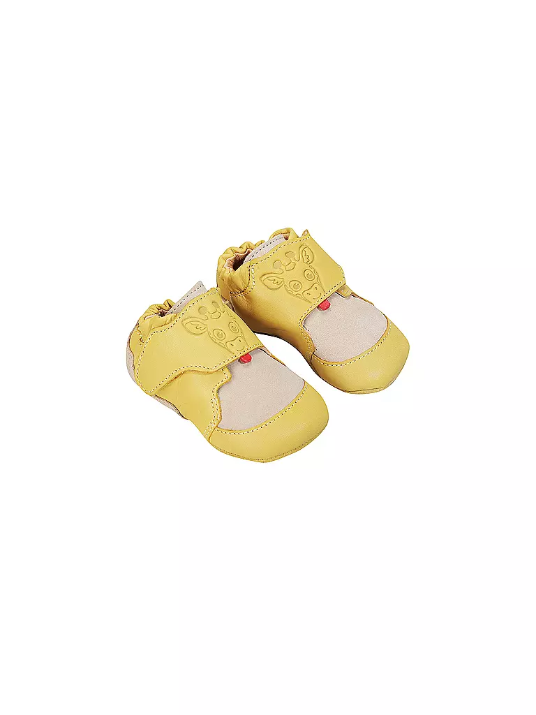 AFFENZAHN | Scarpine Primi Passi CRAWLY GIRAFFE | Giallo