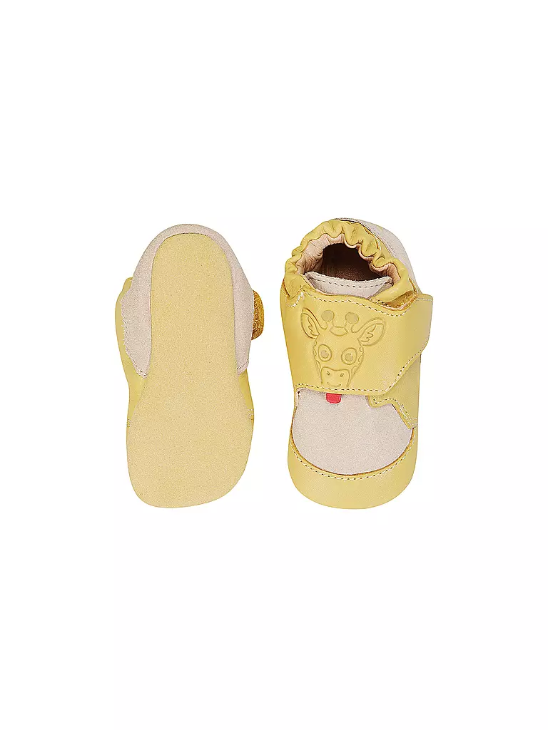 AFFENZAHN | Scarpine Primi Passi CRAWLY GIRAFFE | Giallo