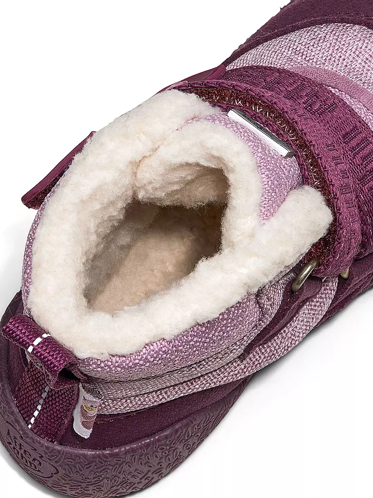 AFFENZAHN | Scarponcini invernali primi passi VEGAN SNUGGY Lontra | Rosa