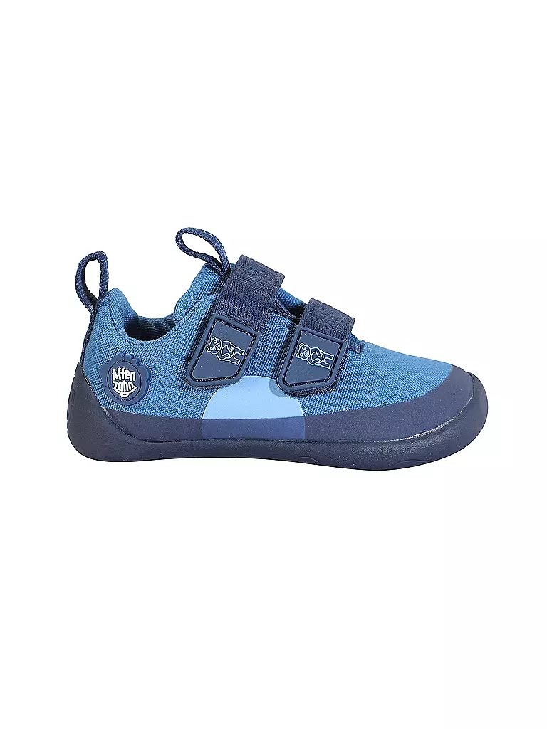 AFFENZAHN | Sneaker da bambino a piedi nudi COTTON LUCKY Bär | Blu