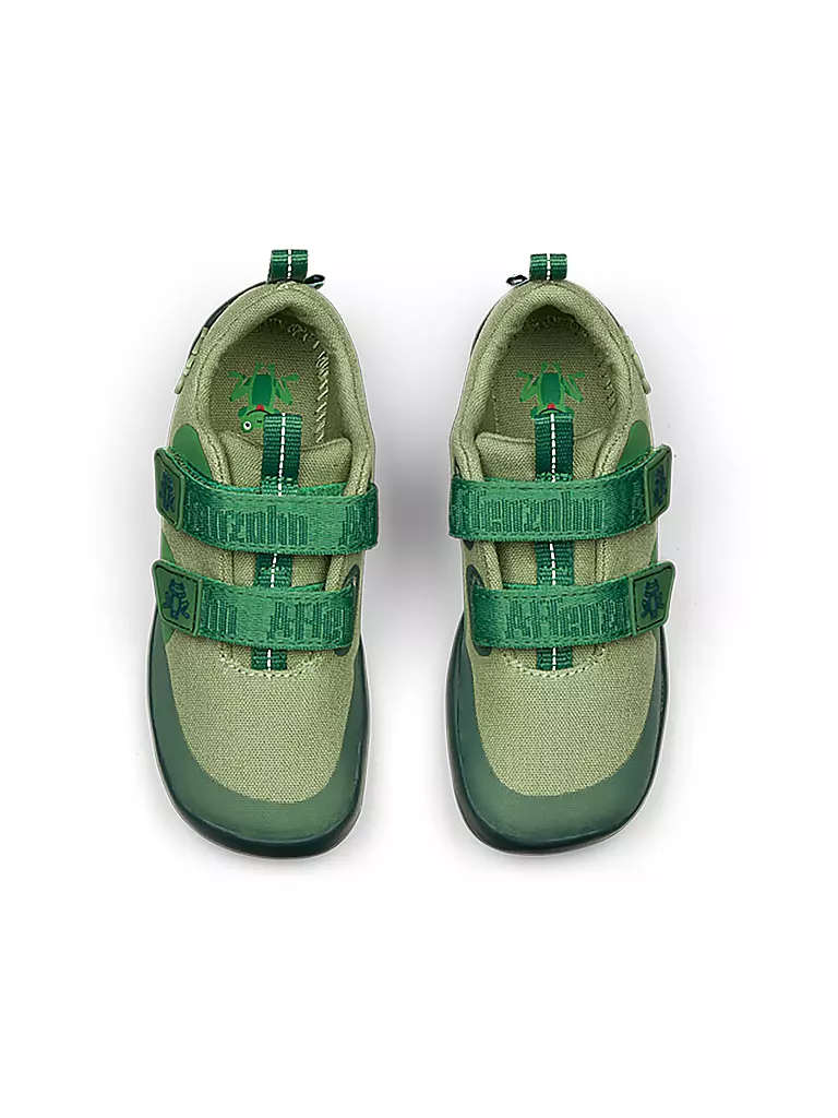AFFENZAHN | Sneaker da bambino a piedi nudi COTTON LUCKY Frosch | 
