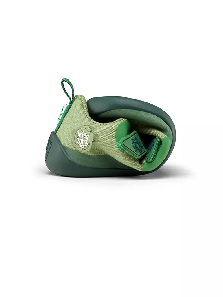 AFFENZAHN | Sneaker da bambino a piedi nudi COTTON LUCKY Frosch | 