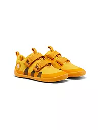 AFFENZAHN | Sneaker da bambino a piedi nudi COTTON LUCKY Bär | Giallo