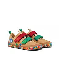 AFFENZAHN | Sneaker da bambino a piedi nudi COTTON LUCKY Vogel | Beige