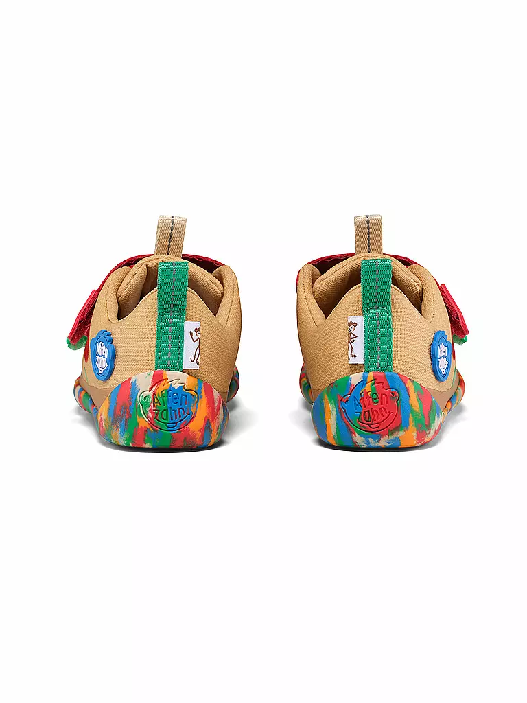 AFFENZAHN | Sneaker da bambino a piedi nudi COTTON LUCKY | Beige