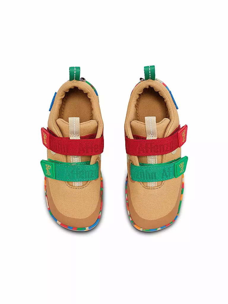 AFFENZAHN | Sneaker da bambino a piedi nudi COTTON LUCKY | Beige