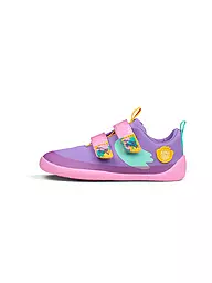 AFFENZAHN | Sneaker da bambino a piedi nudi COTTON LUCKY Vogel | Lilla