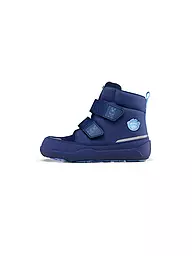AFFENZAHN | Kinder Barfußschuhe - Boots Hai Jump Midboot  | Blu scuro