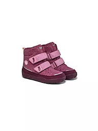 AFFENZAHN | Stivali per bambini LANA COMODI Lontra | Rosso scuro