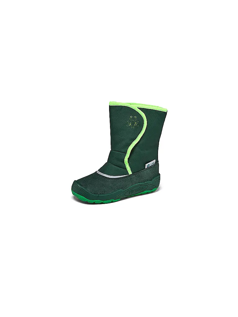 AFFENZAHN | Stivali per bambini VEGAN FREEZY | Verde scuro