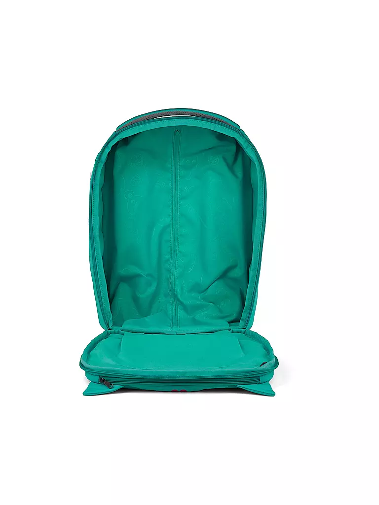 AFFENZAHN | Trolley per bambini "Amico di viaggio - Eluise Gufo" | Turchese