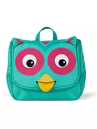 AFFENZAHN | Trousse da toilette per bambini Gufo | Turchese