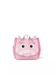 AFFENZAHN | Trousse da toilette per bambini Gufo | Rosa