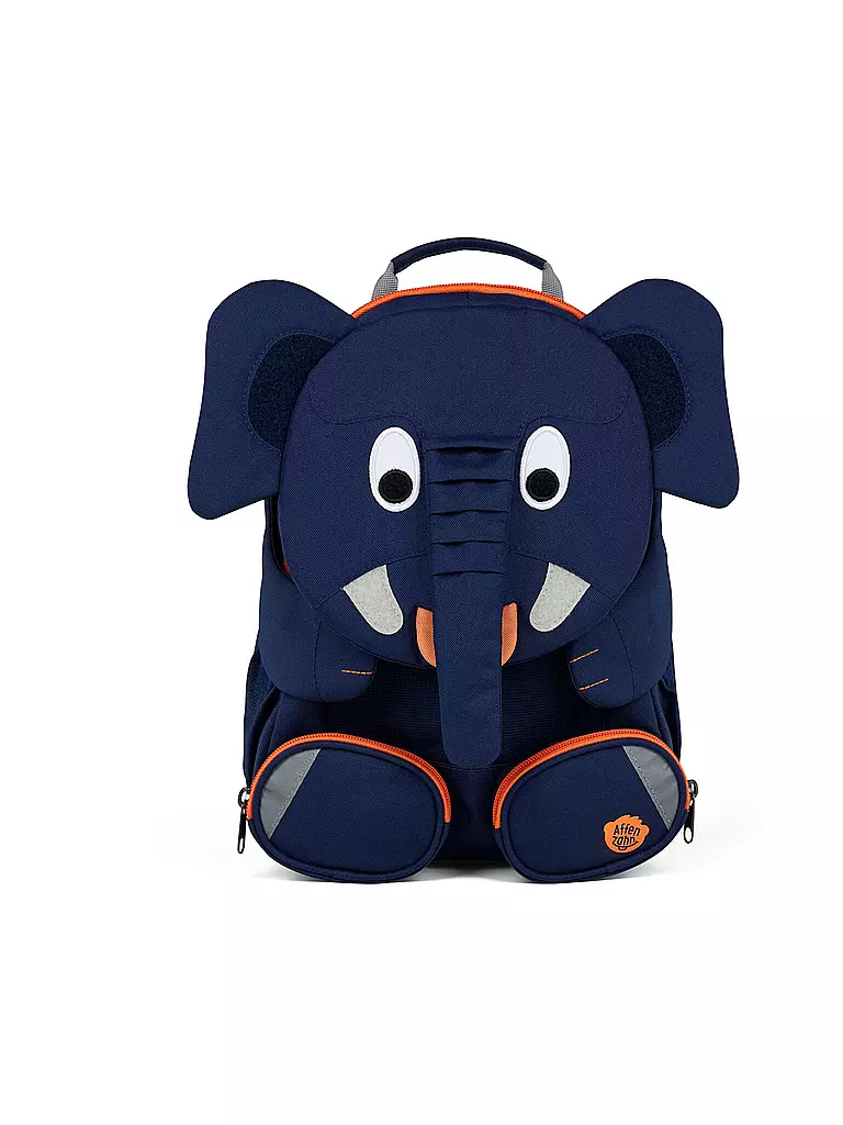 AFFENZAHN | Zaino per bambini Grandi Amici - Elefante | Blu scuro