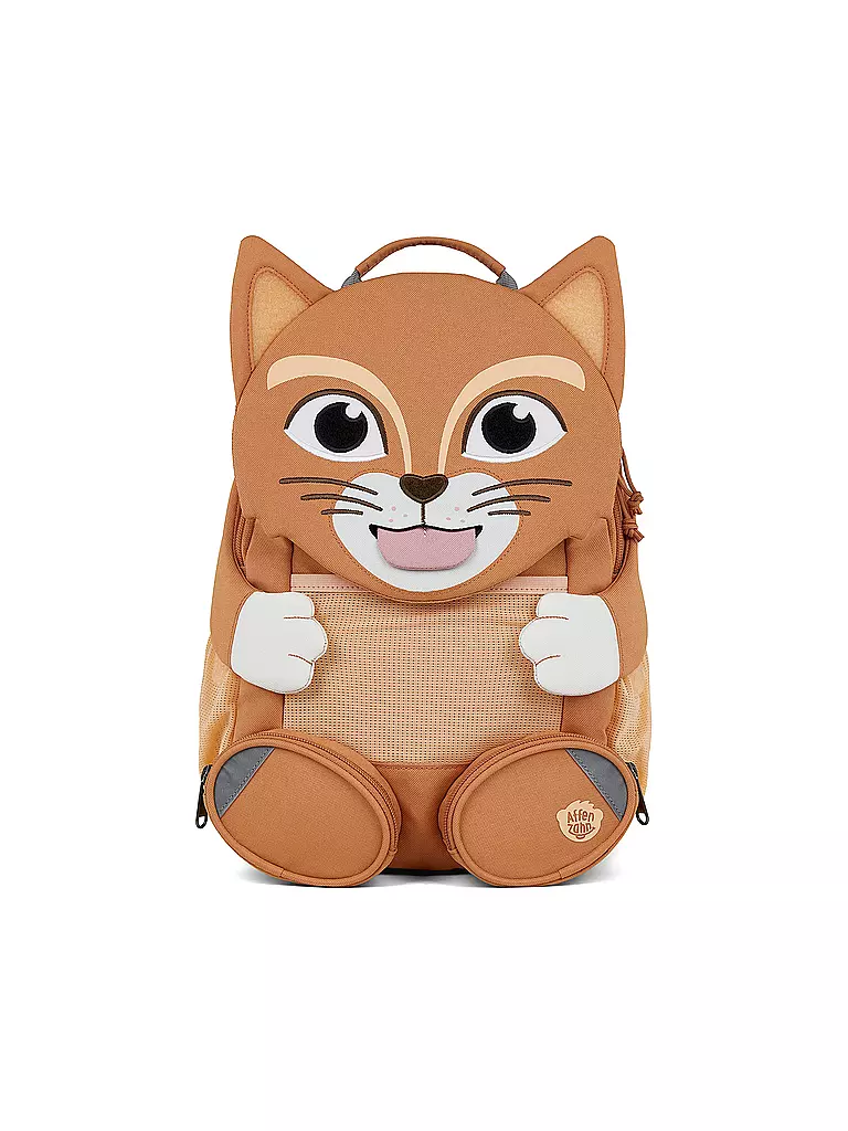 AFFENZAHN | Zaino per bambini Grandi Amici - Gatto | Marrone