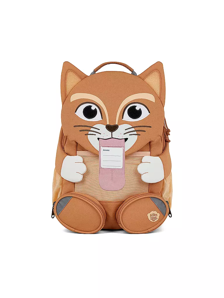 AFFENZAHN | Zaino per bambini Grandi Amici - Gatto | Marrone