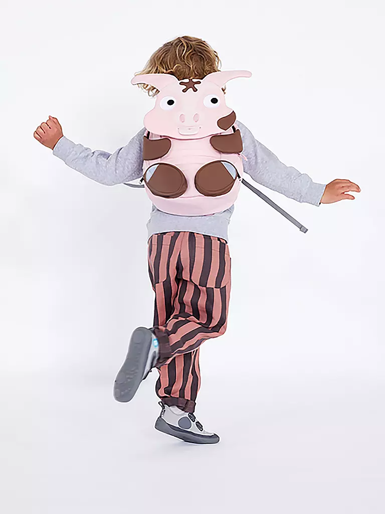 AFFENZAHN | Zaino per bambini Grandi Amici - Maialino Tonie | Rosa