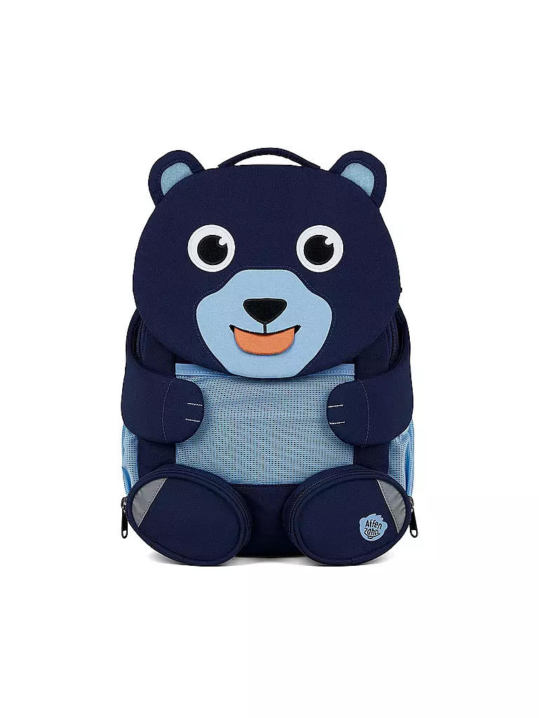 AFFENZAHN | Zaino per bambini Grandi Amici - Orso | Blu scuro