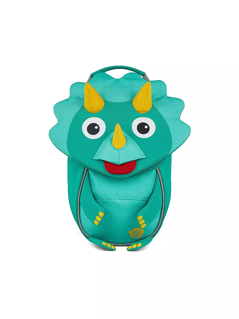 AFFENZAHN | Zaino per bambini Piccoli amici - Dinosauro | Turchese