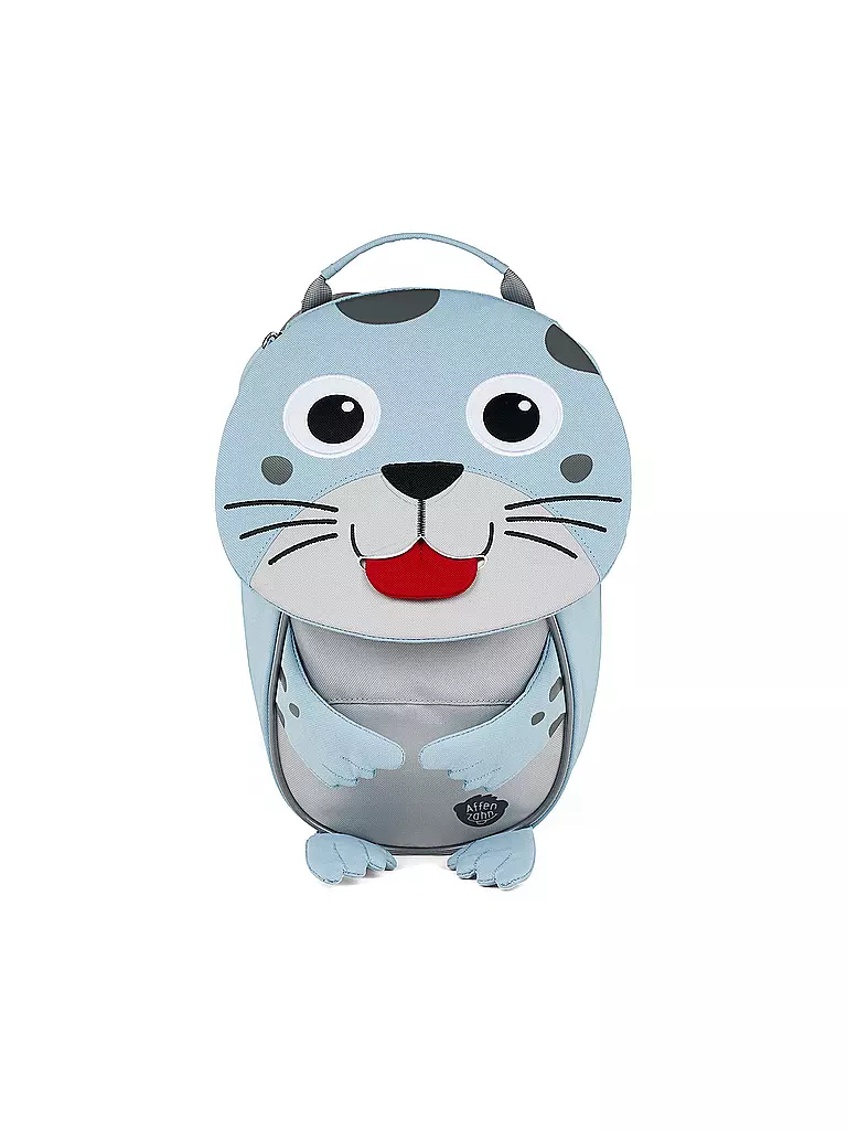 AFFENZAHN | Zaino per bambini Piccoli Amici - Foca | Blu chiaro