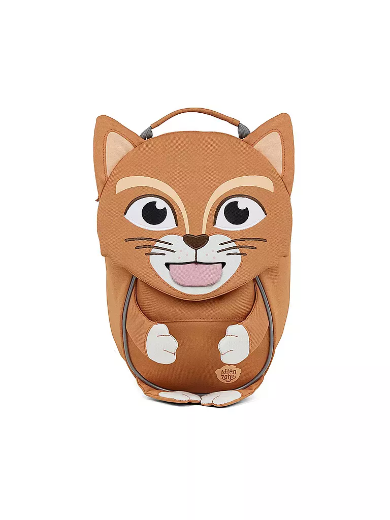 AFFENZAHN | Zaino per bambini Piccoli amici - Gatto | Marrone