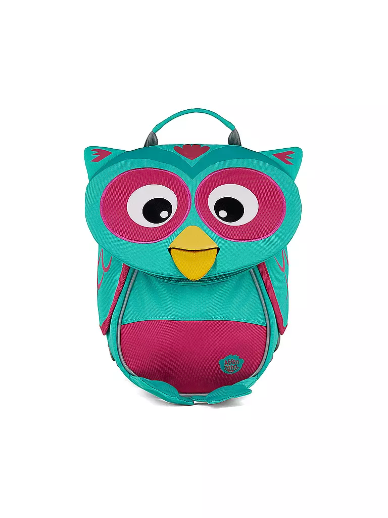 AFFENZAHN | Zaino per bambini Piccoli Amici - Gufo | Turchese