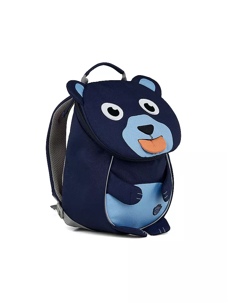 AFFENZAHN | Zaino per bambini Piccoli Amici - Orso | Blu scuro