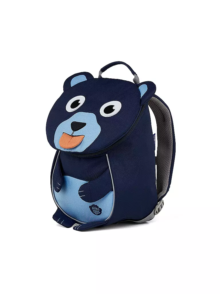 AFFENZAHN | Zaino per bambini Piccoli Amici - Orso | Blu scuro