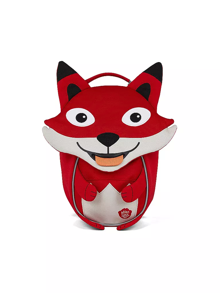 AFFENZAHN | Zaino per bambini Piccoli amici - Volpe | Rosso