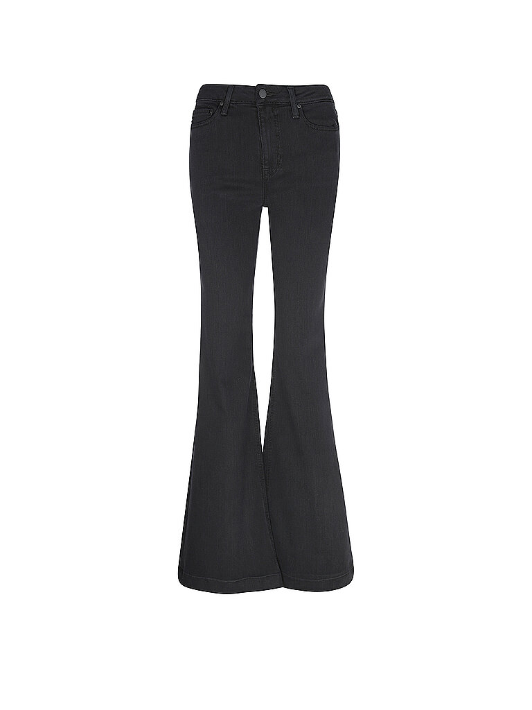 Jeans a vita alta svasati TROPEA nero 29