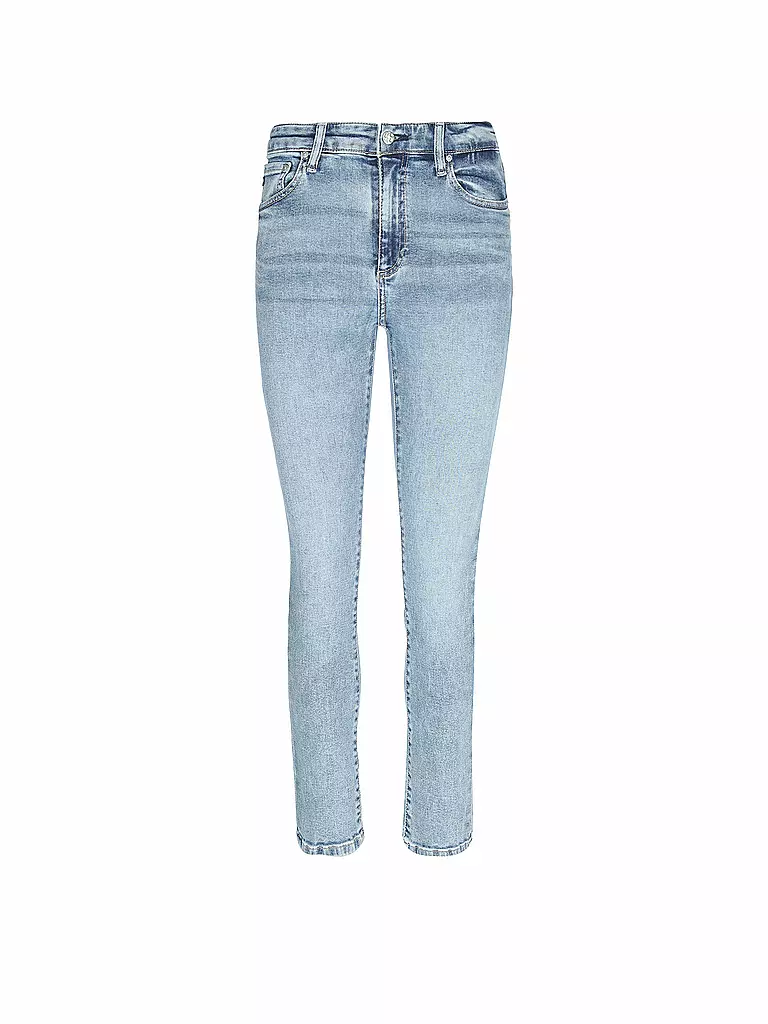 AG | Jeans a vita alta slim straight fit MARI | Blu chiaro