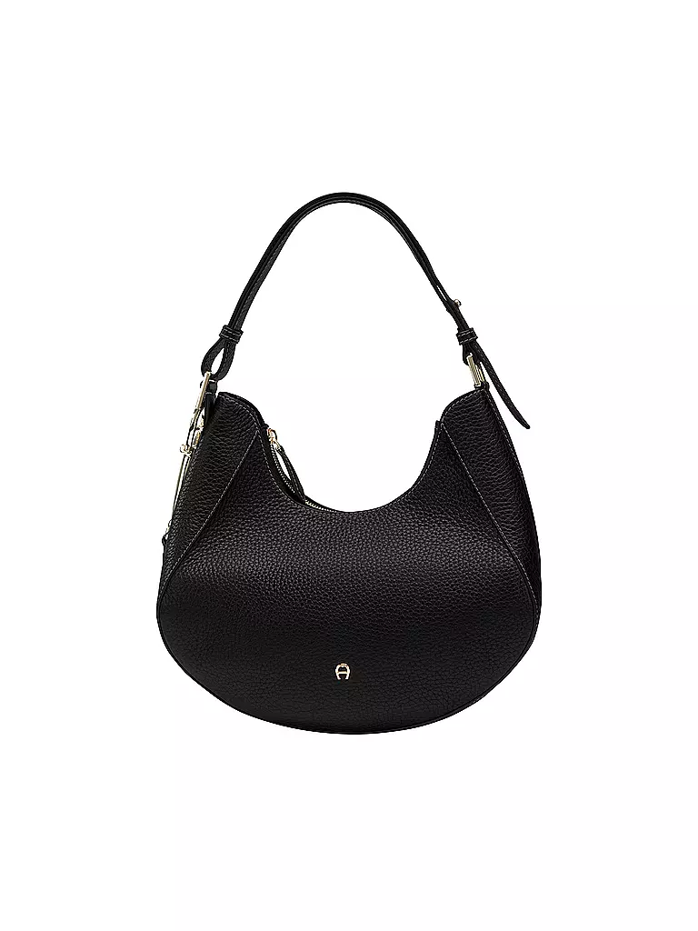 AIGNER | Borsa in pelle - Borsa a spalla JOAN Medium | Nero