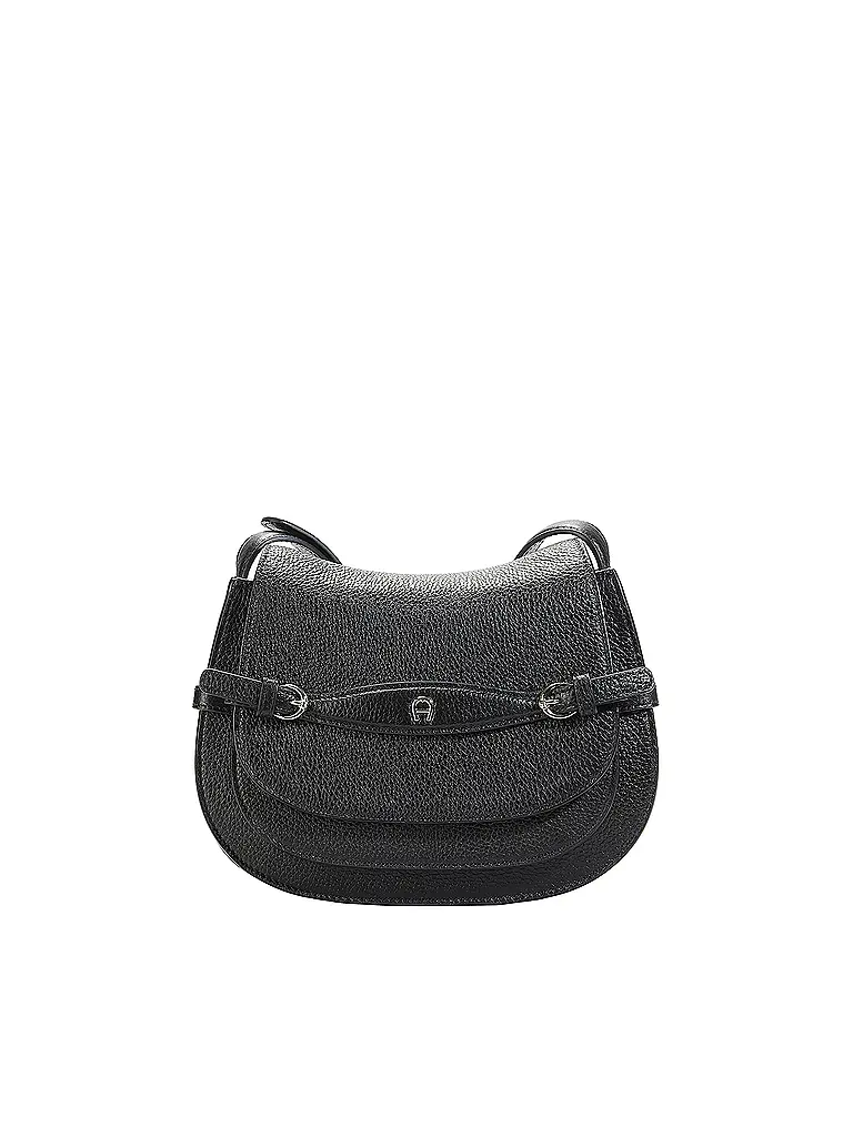 AIGNER | Borsa in pelle - Borsa a tracolla CAVALLO Small | Nero