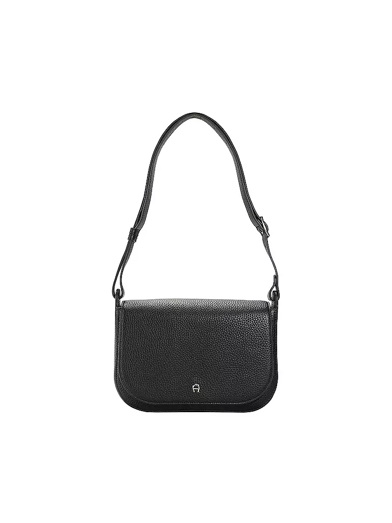AIGNER | Borsa in pelle - Borsa a tracolla PURA Medium | Nero