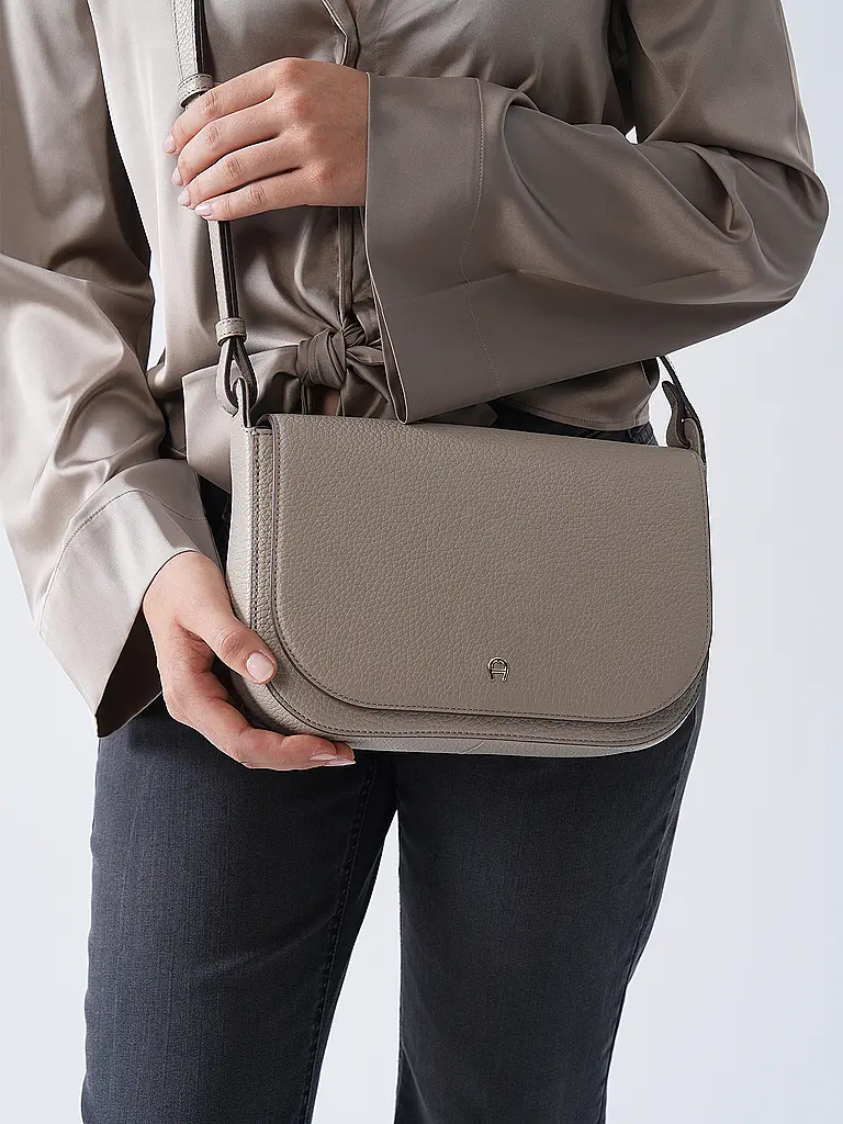 AIGNER | Borsa in pelle - Borsa a tracolla PURA Medium | Beige