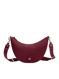AIGNER | Borsa in pelle - Borsa a tracolla ZITA Medium | Rosso scuro