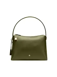 AIGNER | Borsa in pelle - Hobo Bag DELIA Medium | Oliva