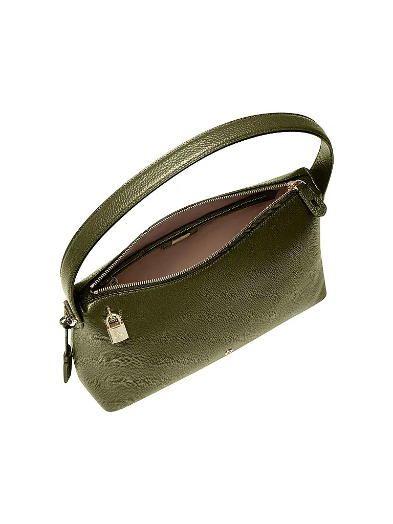 AIGNER | Borsa in pelle - Hobo Bag DELIA Medium | Oliva