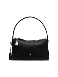 AIGNER | Borsa in pelle - Hobo Bag DELIA Small | Nero