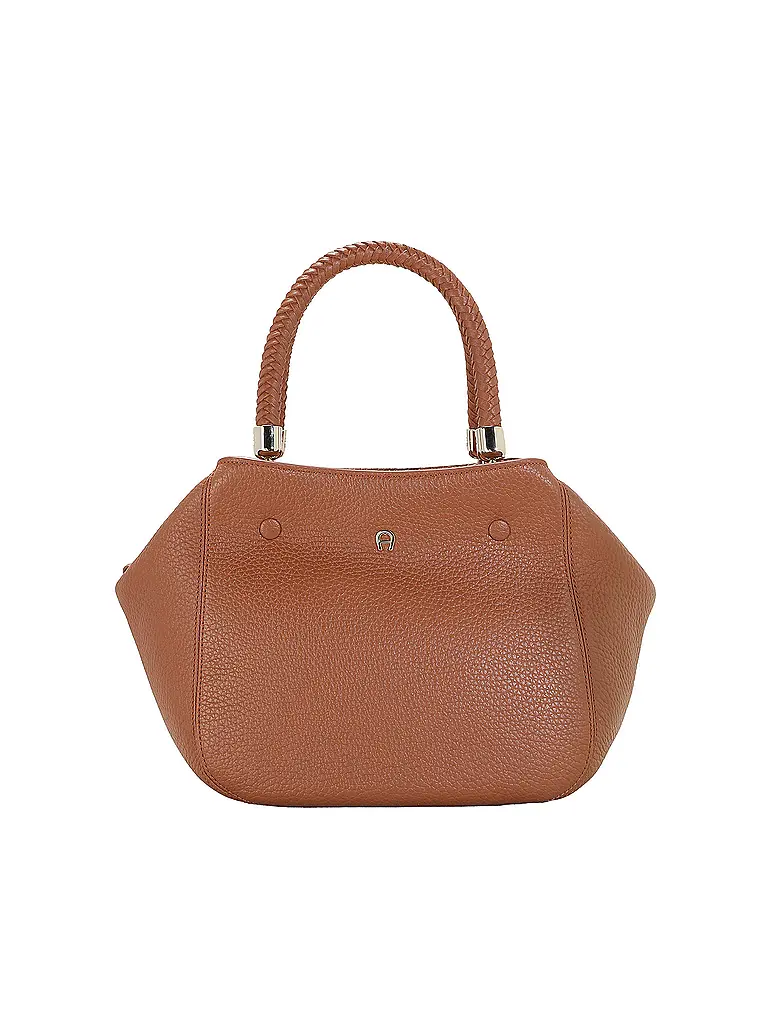 AIGNER | Ledertasche  - Shopper CARRE SOFT Medium | Marrone
