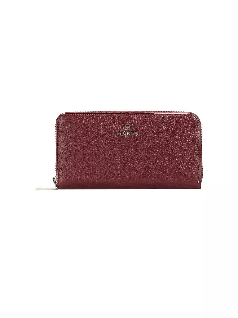 AIGNER | Portafoglio IVY | Rosso scuro
