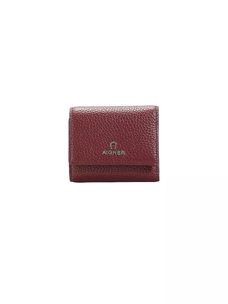 AIGNER | Portafoglio IVY | Rosso scuro