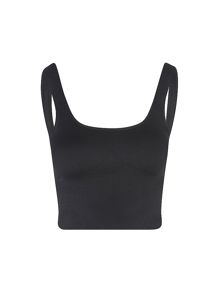 Top - Bralette Corto Aderente nero XL