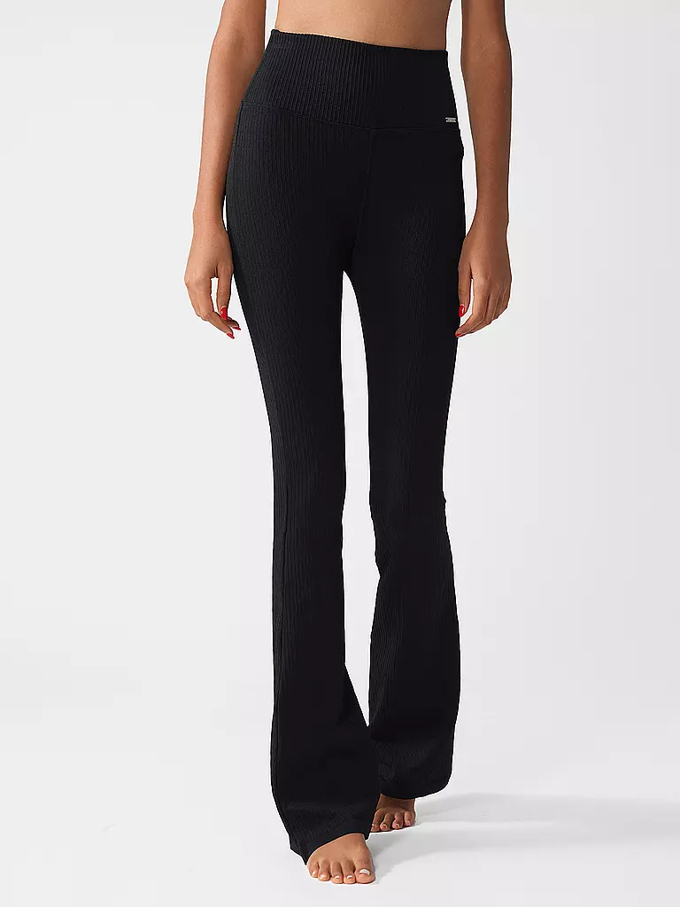AIM'N | Leggings Flared Fit | Nero